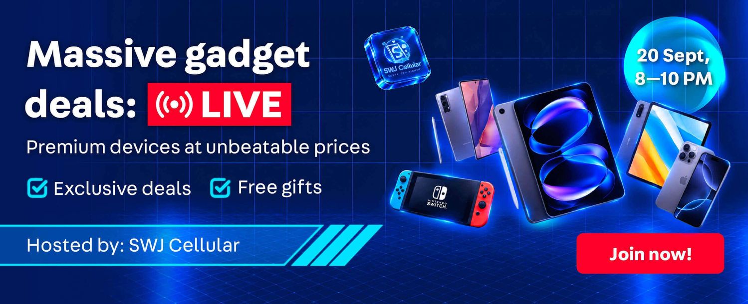 [MY] Mobile Livestream - SWJ Cellular
[MY] Mobile Livestream - SWJ Cellular
