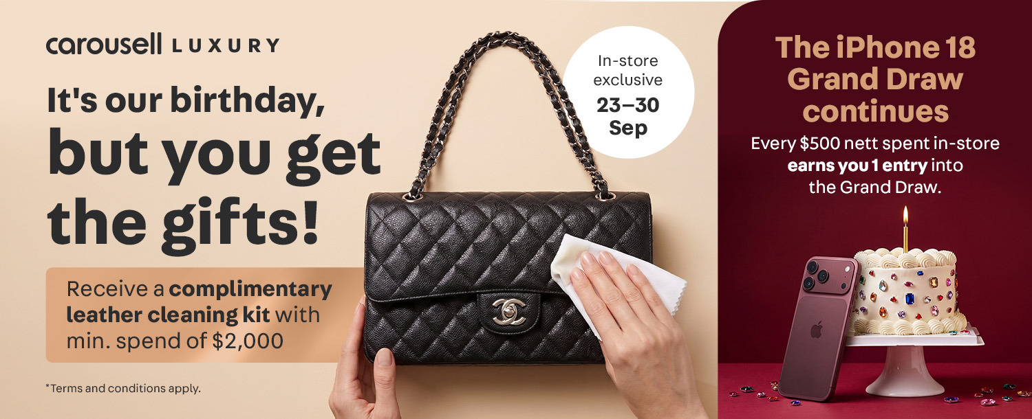 Carousell Luxury Anniversary Leather Cleaning Kit
Carousell Luxury Anniversary Leather Cleaning Kit