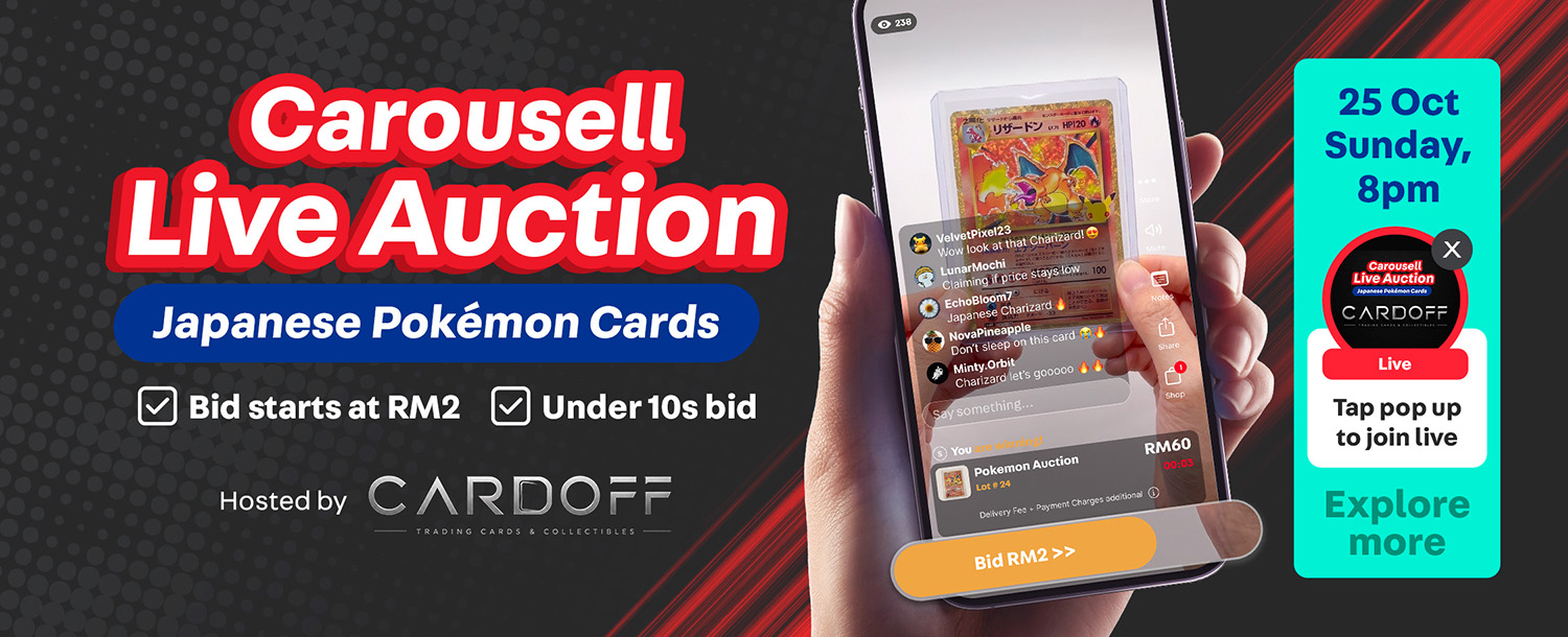 [MY] Cardoff Japan TCG Live
[MY] Cardoff Japan TCG Live
